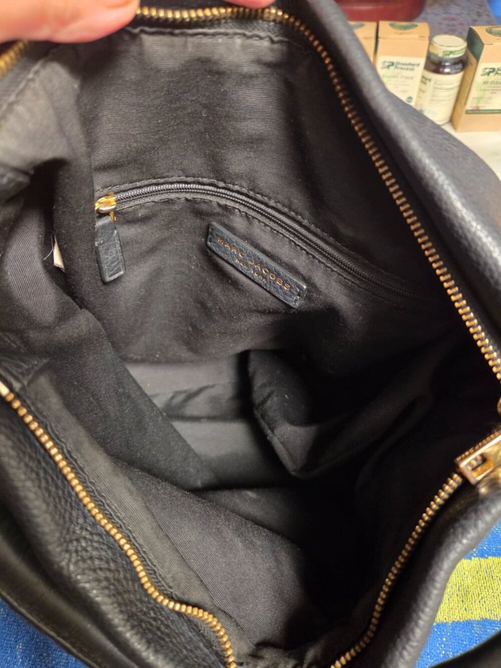 Leather Mark Jacob bag . - Picture 2 of 3